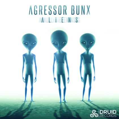 Aliens album by Agressor Bunx - Drum and Bass Cover Art