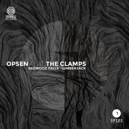 Redwood Falls album by The Clamps & SND - Drum and Bass Cover Art