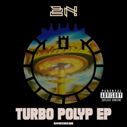 Turbo Polyp EP album by 2N - Drum and Bass Cover Art