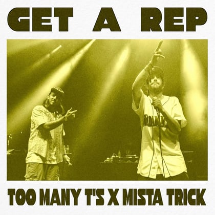 Get A Rep album by Mista Trick - Drum and Bass Cover Art