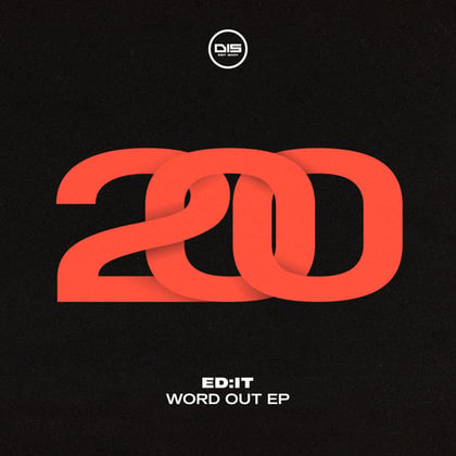 Word Out EP album by Ed:it - Drum and Bass Cover Art