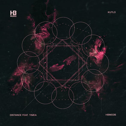 Distance album by Kutlo - Drum and Bass Cover Art