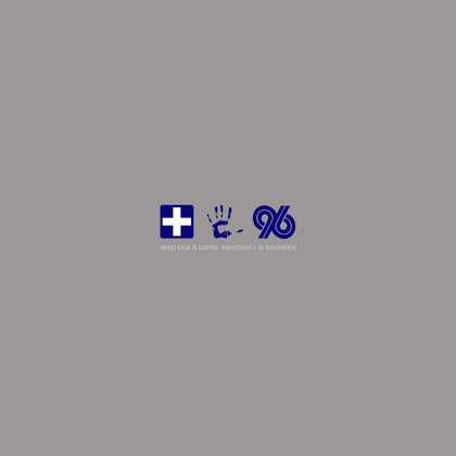 Transitions / Retransitions album by Deep blue & Blame - Drum and Bass Cover Art