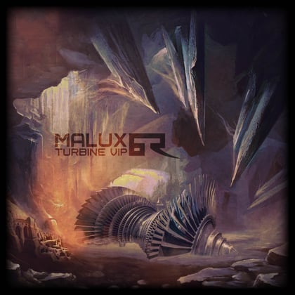 Turbine VIP album by Malux - Drum and Bass Cover Art