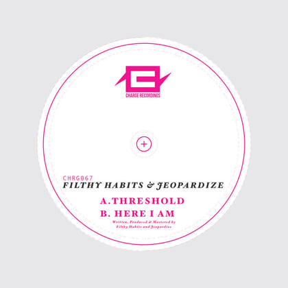 Threshold & Here I Am album by Filthy Habits & Jeopardize - Drum and Bass Cover Art