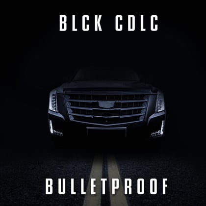 Blck Cdlc album by Bulletproof - Drum and Bass Cover Art
