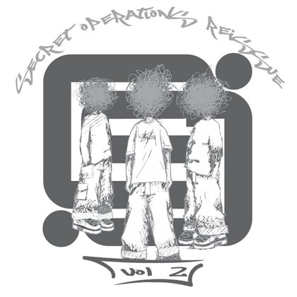 Secret Operations Reissue Vol2 album by Seba & Paradox - Drum and Bass Cover Art