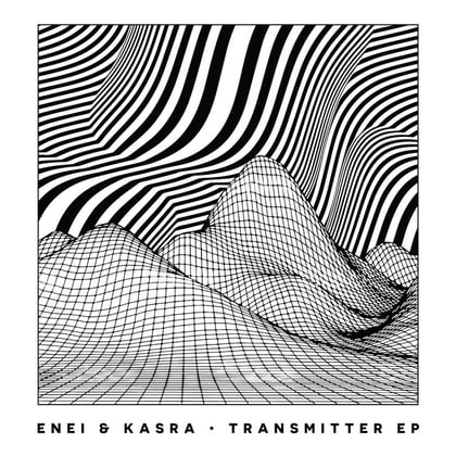 Transmitter EP album by Enei & Kasra - Drum and Bass Cover Art