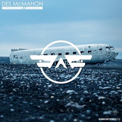 Hyperfocused / Dragonfly album by Des McMahon - Drum and Bass Cover Art