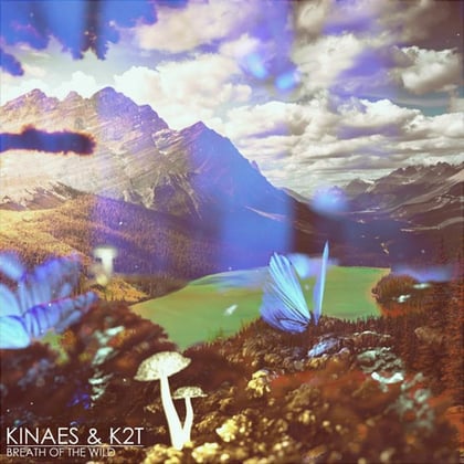 Breath of The Wild album by K2T - Drum and Bass Cover Art