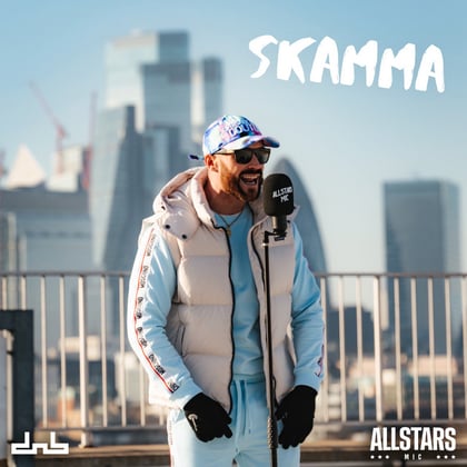 Allstars Mic (feat. DnB Allstars) album by Comma Dee & Jay Rome - Drum and Bass Cover Art