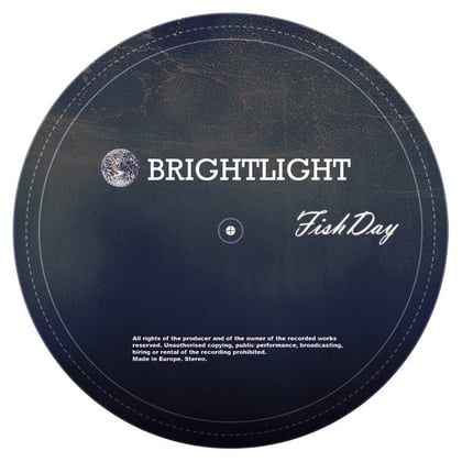 Fishday album by Brightlight - Drum and Bass Cover Art