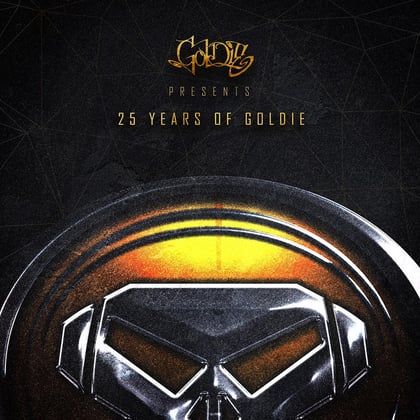 Goldie Presents 25 Years of Goldie (Re-Mastered) album by Goldie - Drum and Bass Cover Art