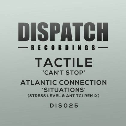 Can't Stop / Situations album by Atlantic Connection - Drum and Bass Cover Art