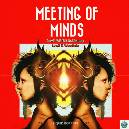 Meeting Of Minds album by Low5 - Drum and Bass Cover Art