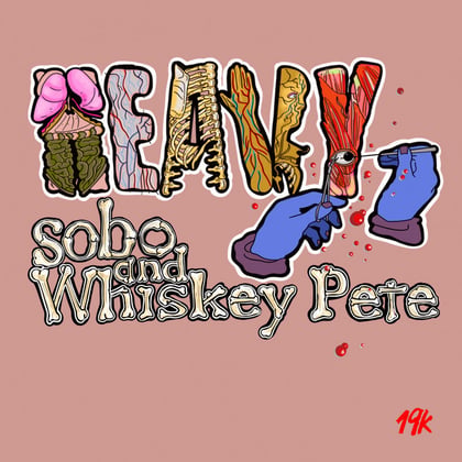 Heavy album by Whiskey Pete - Drum and Bass Cover Art