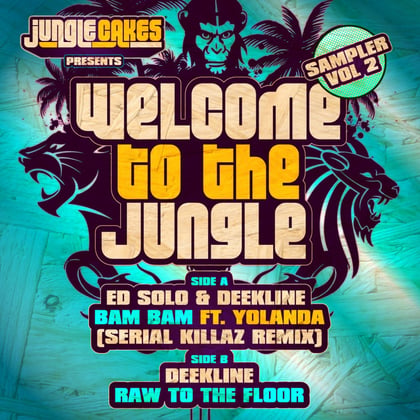 Welcome To The Jungle: Sampler, Vol. 2 album by Ed Solo, Deekline & Serial Killaz - Drum and Bass Cover Art