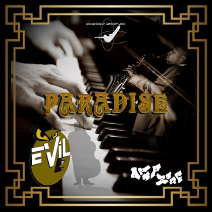 Paradise album by Evil E - Drum and Bass Cover Art