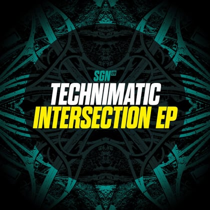 Intersection EP album by Monrroe & Technimatic - Drum and Bass Cover Art