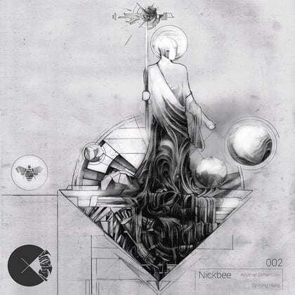 Another Dimension / Splitting Hairs album by Nick Bee - Drum and Bass Cover Art