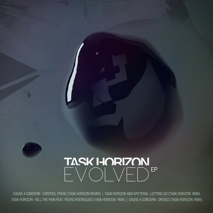 Evolved album by Task Horizon - Drum and Bass Cover Art