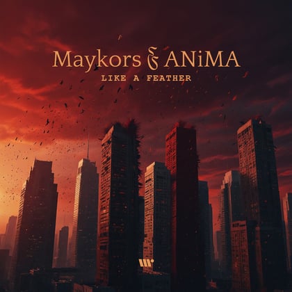 Like A Feather album by Maykors - Drum and Bass Cover Art