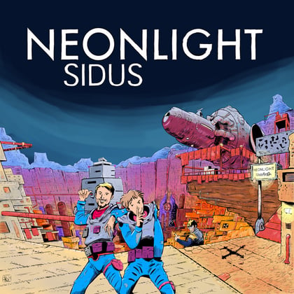Sidus album by Prolix, Neonlight, Black Sun Empire & Eye-D - Drum and Bass Cover Art
