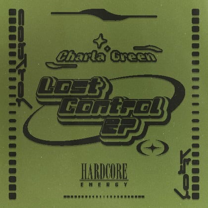 Lost Control EP album by Charla Green - Drum and Bass Cover Art