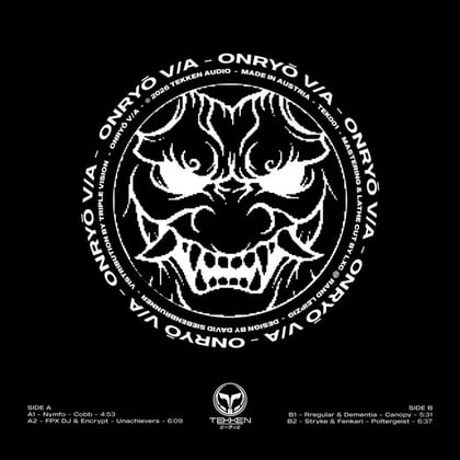 Onryō V/A album by Nymfo, Rregula & Dementia, FPX DJ & Encrypt & Stryke & Fenkari - Drum and Bass Cover Art