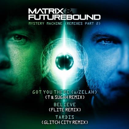 Mystery Machine (Remixes Part 2) album by Matrix & Futurebound, Matrix & Futurebound - Drum and Bass Cover Art