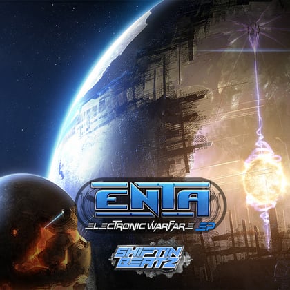 Electronic Warfare album by enta - Drum and Bass Cover Art