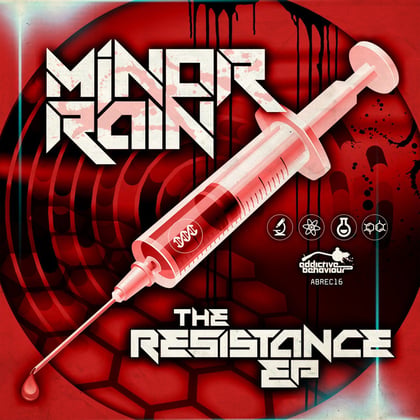 The Resistance album by Minor Rain - Drum and Bass Cover Art