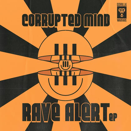 Rave Alert EP album by Corrupted Mind - Drum and Bass Cover Art