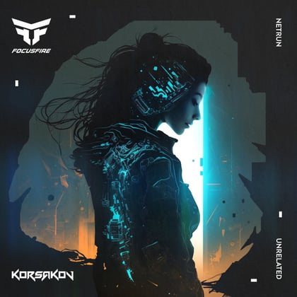 Netrun album by Focusfire - Drum and Bass Cover Art