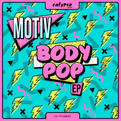 Body Pop EP album by Motiv - Drum and Bass Cover Art