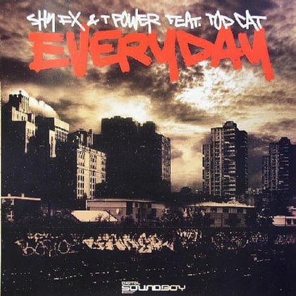 Everyday album by SHY FX & T. Power - Drum and Bass Cover Art