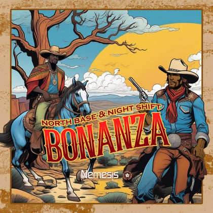 Bonanza album by North Base - Drum and Bass Cover Art