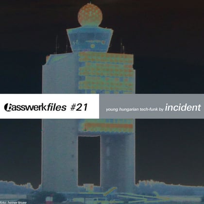 Basswerk Files #021 Young Hungarian Tech-Funk album by Incident - Drum and Bass Cover Art