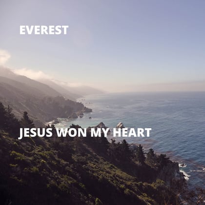 Jesus Won My Heart album by Everest - Drum and Bass Cover Art