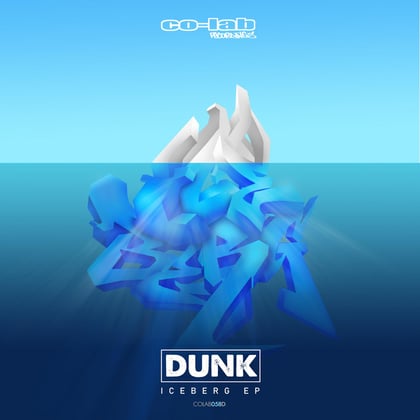 Iceberg EP album by Dunk - Drum and Bass Cover Art
