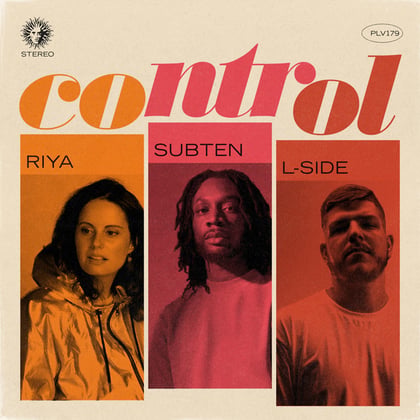 Control album by Riya, L-Side & Subten - Drum and Bass Cover Art