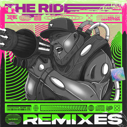 The Ride (Remixes) album by Crissy Criss, Malux & Carasel - Drum and Bass Cover Art