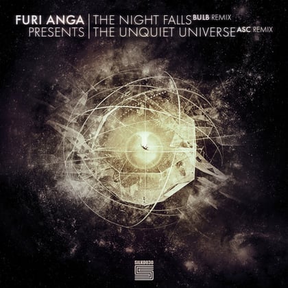 The Night Falls / The Unquiet Universe album by Furi Anga - Drum and Bass Cover Art