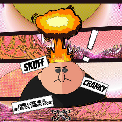 Cranky album by Skuff - Drum and Bass Cover Art