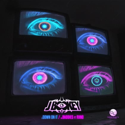 Down on it/Baddies album by Bookey - Drum and Bass Cover Art