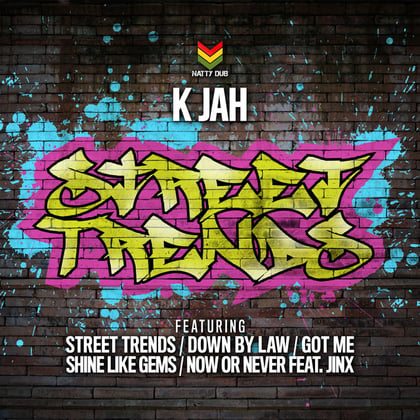 Street Trends album by K Jah - Drum and Bass Cover Art