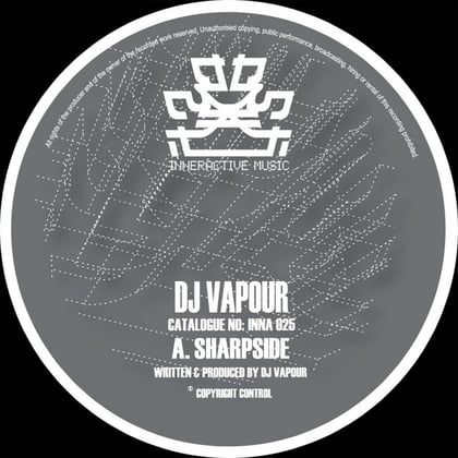 Sharpside / Karma Club album by DJ Vapour - Drum and Bass Cover Art
