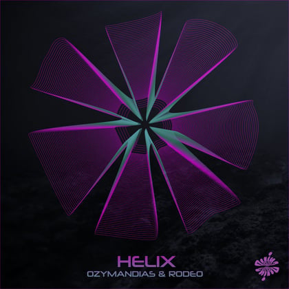 Helix album by Rodeo - Drum and Bass Cover Art