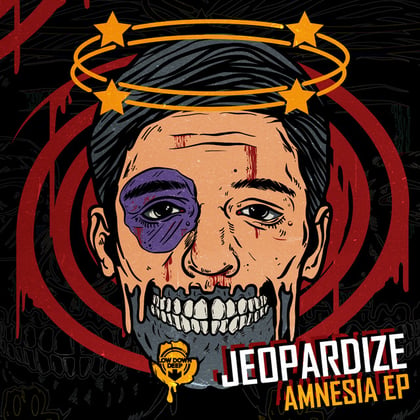 Amnesia album by Jeopardize - Drum and Bass Cover Art