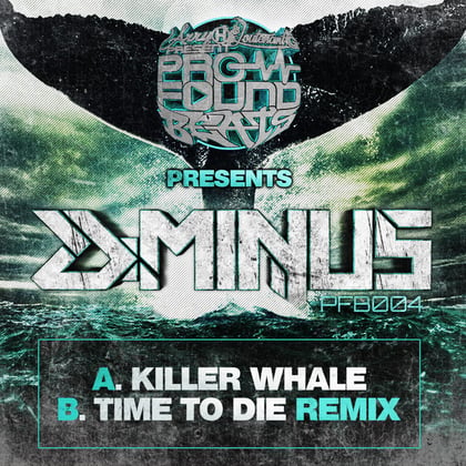 Killer Whale album by Vital Link, D-MINUS & Danger - Drum and Bass Cover Art